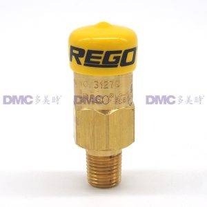 RegO 3127G Brass Safety Valves